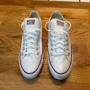 CONVERSE Chucks All Star Low Top WHITE Sneakers Kicks Men's Size 11